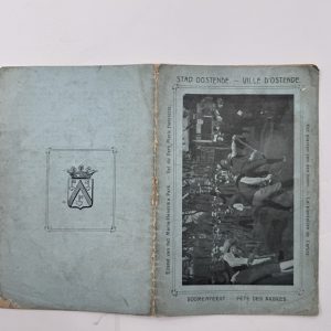 Zeldzaam onvindbaar boekje Oostende - 1908- Boomenfeest