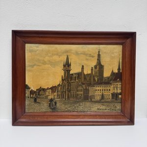 Wereldoorlog 1 - Olie op doek - Diksmuide - Yser 1915