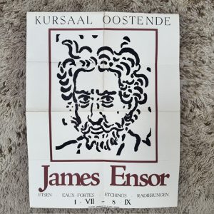 Affiche James Ensor - Kursaal Oostende