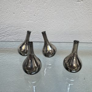 Deens design 1960 - Jens Quistgaard - Verzilverde vaasjes